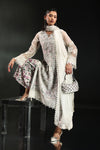 3 Piece Embroidered Organza Suit