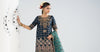 3 Piece Embroidered Raw Silk Suit