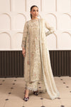 3 Piece Embroidered Raw Silk Suit