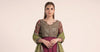 3 Piece Embroidered Raw Silk Suit