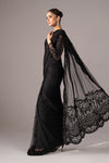 Embroidered Net Saree