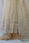 3 Piece Embroidered Net Suit