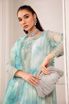 3 Piece Embroidered Organza Suit