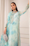 3 Piece Embroidered Organza Suit
