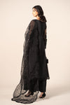 3 Piece Embroidered Organza Suit