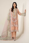 3 Piece Embroidered Organza Suit