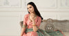 3 Piece Embroidered Raw Silk Suit