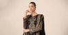 3 Piece Embroidered Organza Suit