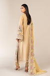 3 Piece Embroidered Chiffon Suit
