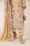 3 Piece Embroidered Chiffon Suit