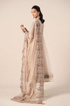 3 Piece Embroidered Organza Suit