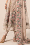 3 Piece Embroidered Organza Suit