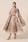 3 Piece Embroidered Organza Suit