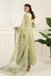 3 Piece Embroidered Organza Suit