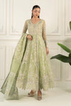 3 Piece Embroidered Organza Suit