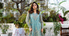 3 Piece Embroidered Organza Suit