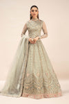 3 Piece Embroidered Organza Suit