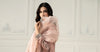 3 Piece Embroidered Raw Silk Suit