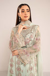 3 Piece Embroidered Chiffon Suit