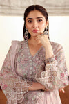 3 Piece Embroidered Organza Suit