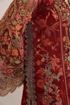 3 Piece Embroidered Organza Suit