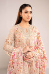 3 Piece Embroidered Organza Suit