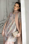 3 Piece Embroidered Chiffon Suit