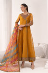 3 Piece Embroidered Organza Suit