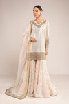 3 Piece Embroidered Chiffon Suit