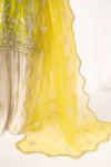 3 Piece Embroidered Raw Silk Suit