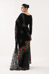 Embroidered Chiffon Saree