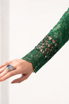 Embroidered Chiffon Saree
