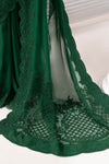 Embroidered Chiffon Saree