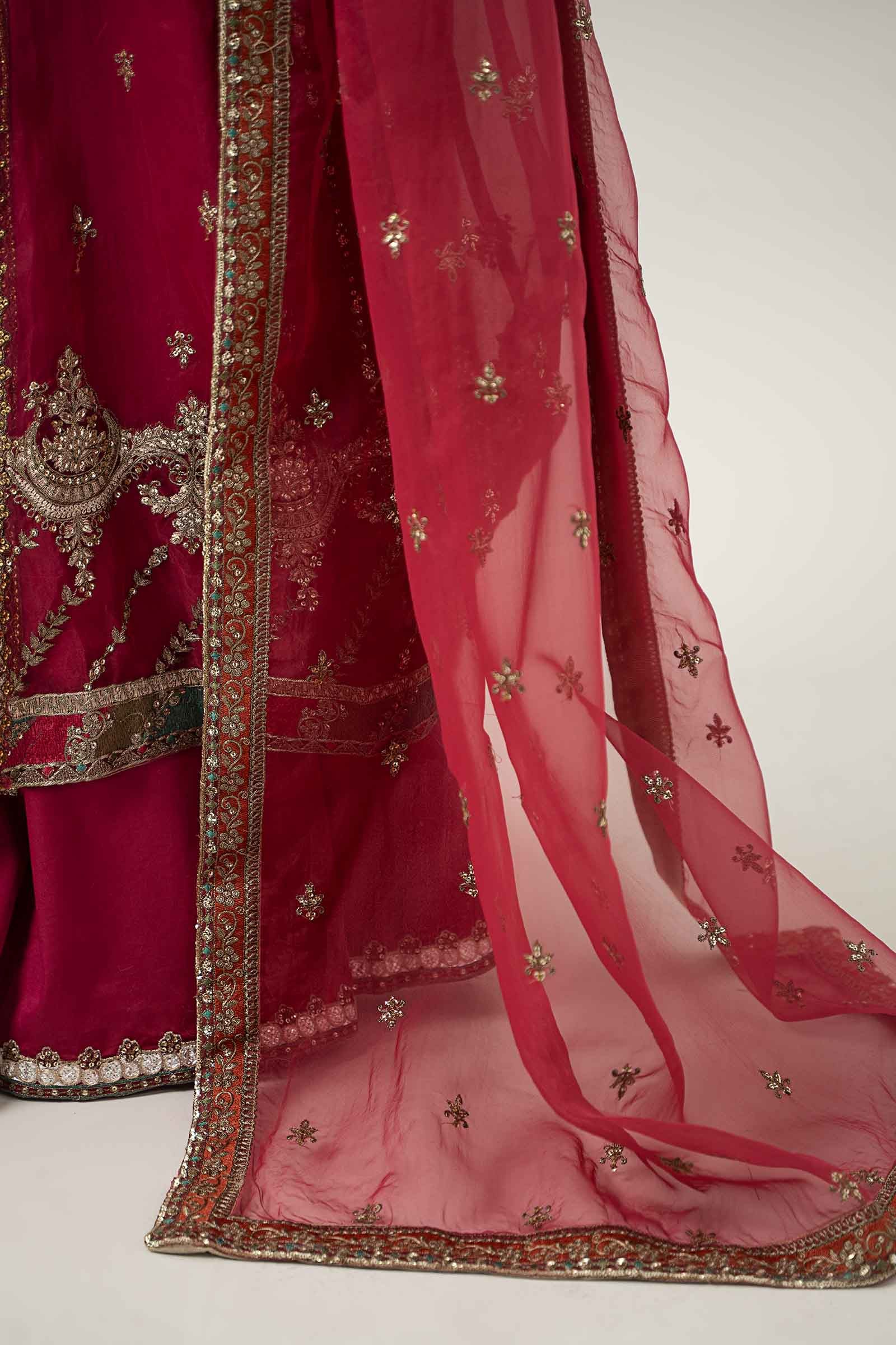 3 Piece Embroidered Suit