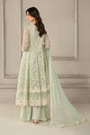 3 Piece Embroidered Organza Suit