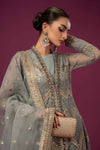 3 Piece Embroidered Net Suit