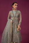 3 Piece Embroidered Net Suit
