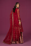 3 Piece Embroidered Net Suit