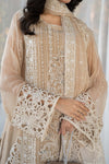 3 Piece Embroidered Chiffon Suit