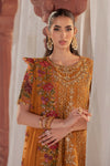 3 Piece Embroidered Organza Suit
