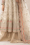 3 Piece Embroidered Organza Suit