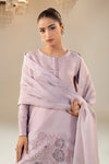 3 Piece Embellished Raw Silk Suit
