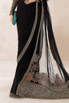 Embroidered Organza Saree