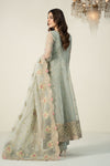 3 Piece Embroidered Organza Suit