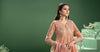 3 Piece Embroidered Organza Suit