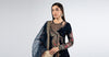 3 Piece Embroidered Velvet Suit