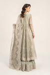 3 Piece Embroidered Tissue Suit