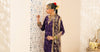 3 Piece Embroidered Raw Silk Suit