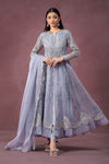 3 Piece Embroidered Organza Suit