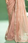 3 Piece Embroidered Raw Silk Suit